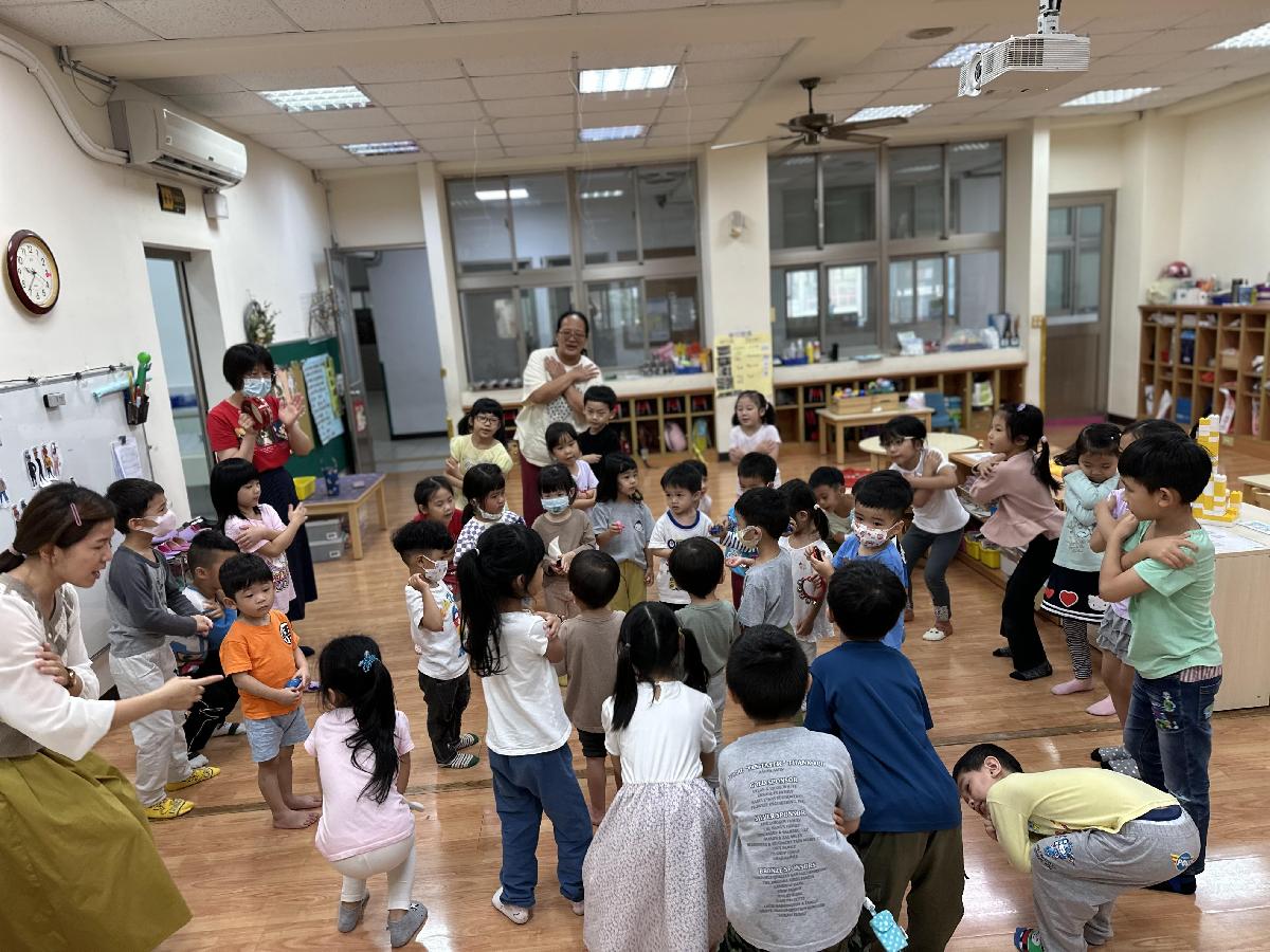 班際合作-月亮班與溫暖班